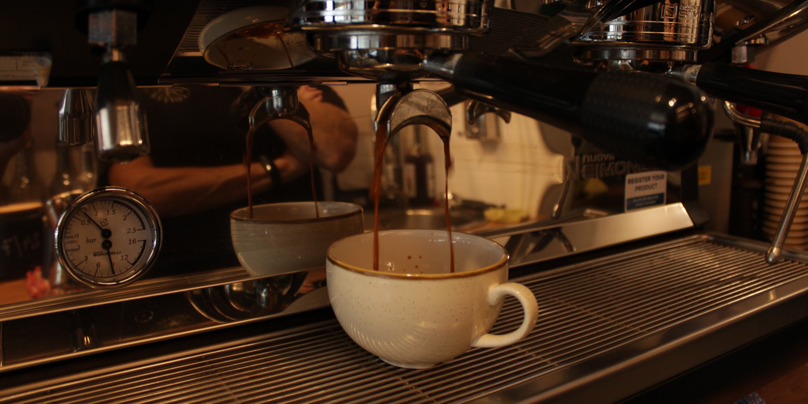 coffee being poured