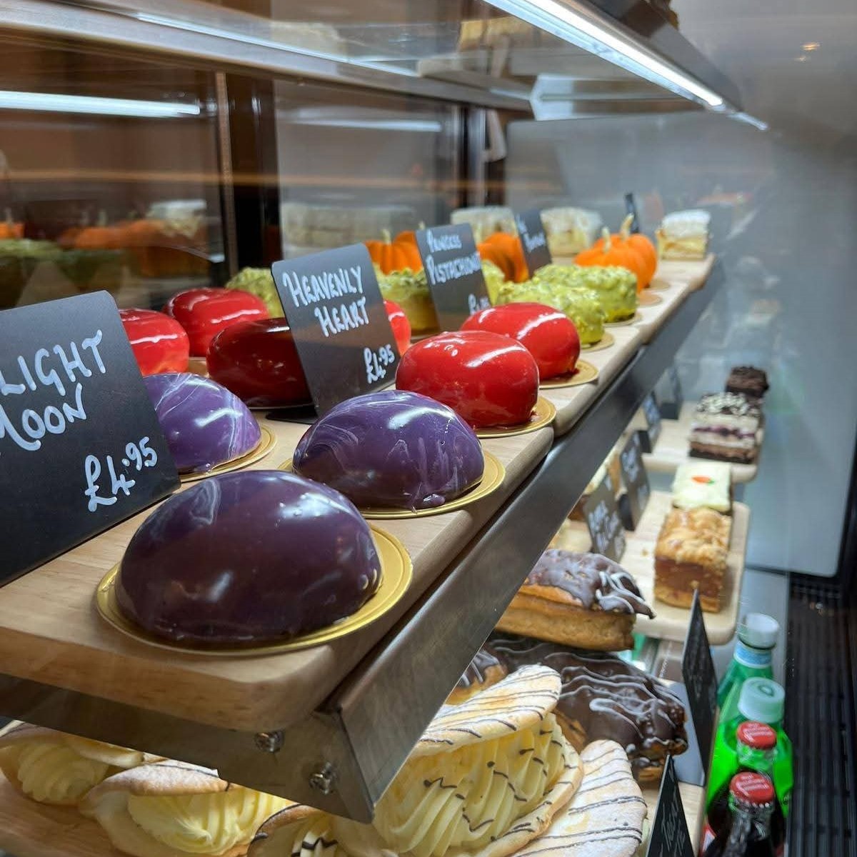 Photo of delicious desserts